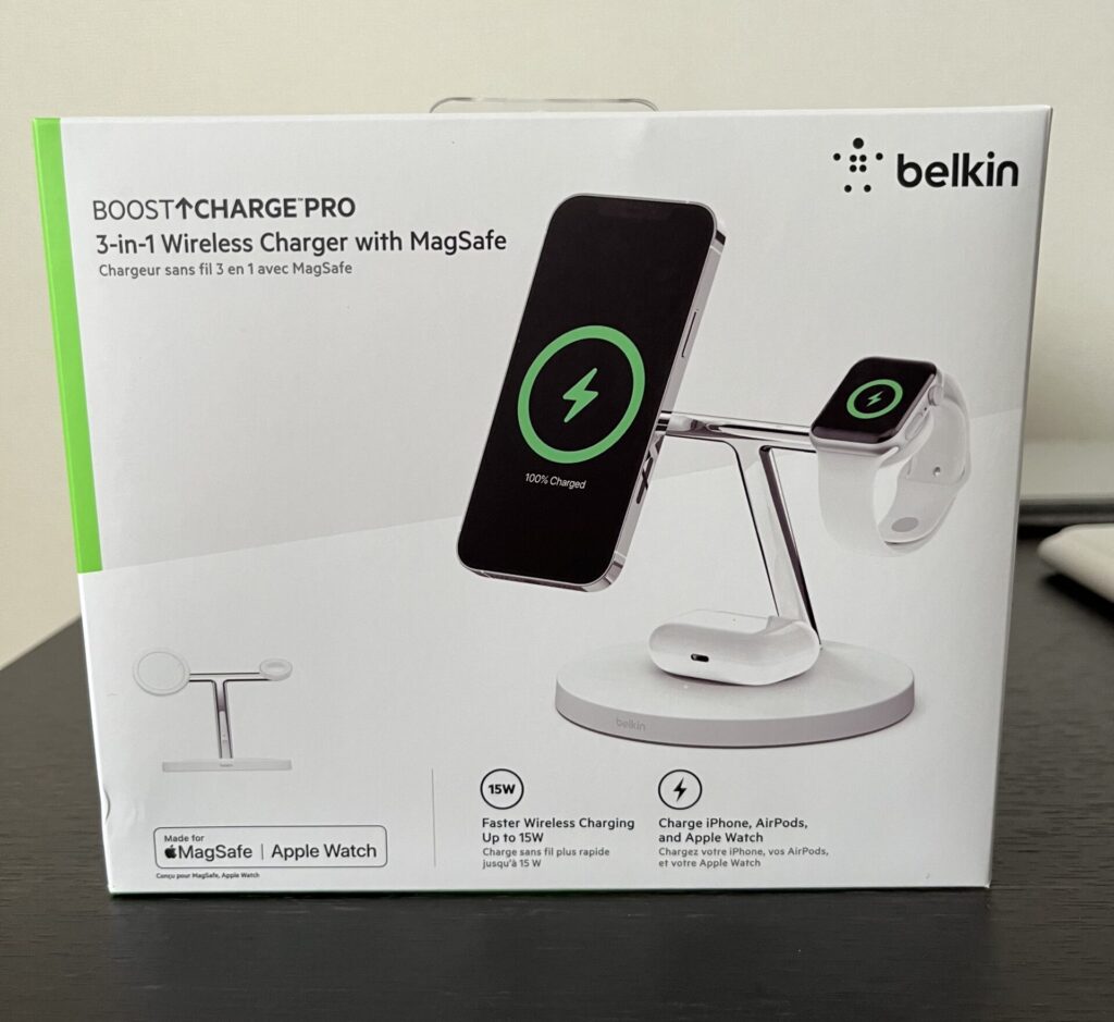 Belkin 3 in 1 ワイヤレス充電器