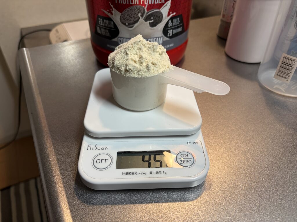 シンサ6 クッキー&クリーム 山盛り1杯45g